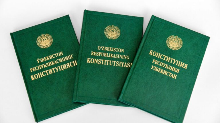 Özbekistan: Yeni Anayasada İnsan ve Mal Güvenliği Hakları Güçlendiriyor