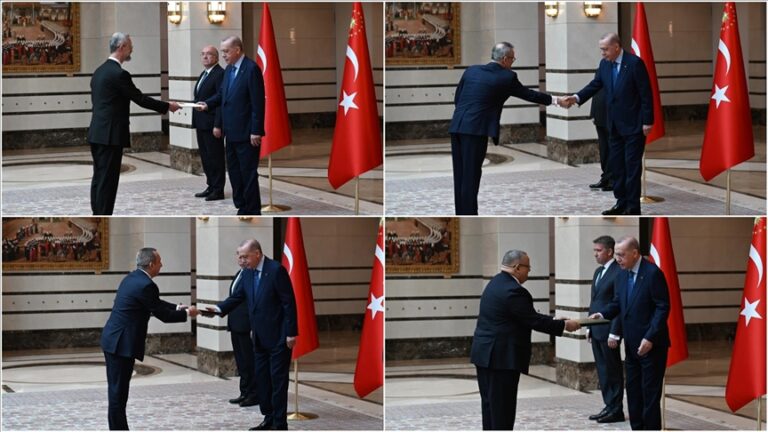Cumhurbaşkanı Erdoğan, 4 Ülkenin Büyükelçisini Kabul Etti