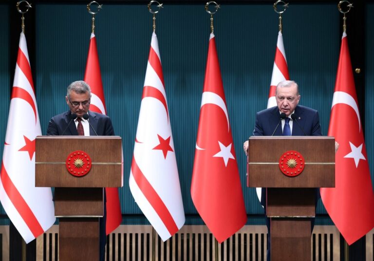 Cumhurbaşkanı Erdoğan: ’’Kıbrıs Meselesine Çözümün Ada’da İki Devletin Bir Arada Var Olmasından Geçtiğine İnanıyoruz’’